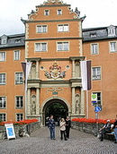Portal des Deutschordensschlosses Bad Mergentheim