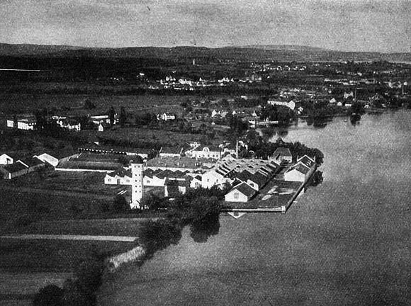Stromeyersdorf, Luftbild 1926
