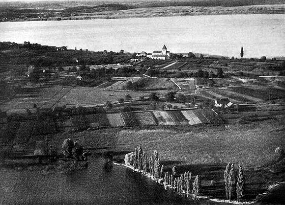 Reichenau Oberzell, Luftbild 1926