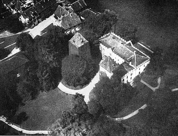 Schloss Gottlieben, Luftbild 1926