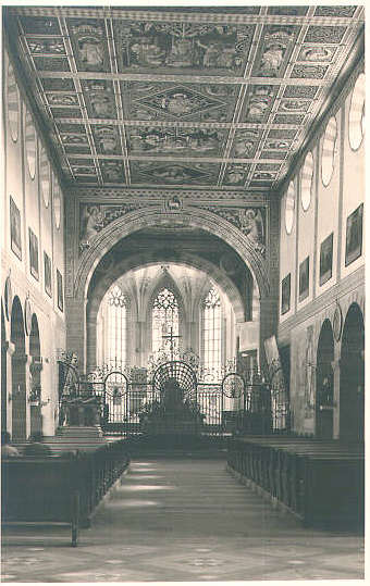 Reichenau Mittelzell, Freskenausmalung