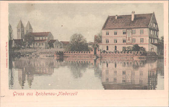 Reichenau Mittelzell, Freskenausmalung