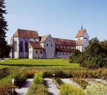 Reichenau Mittelzell, Freskenausmalung