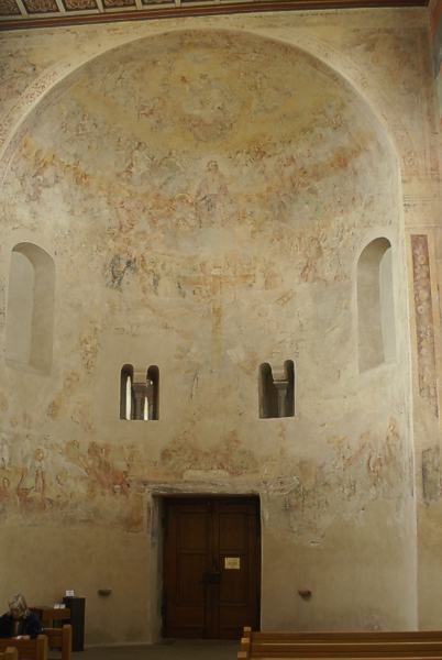 Westapsis in der Klosterkirche St. Georg, Oberzell