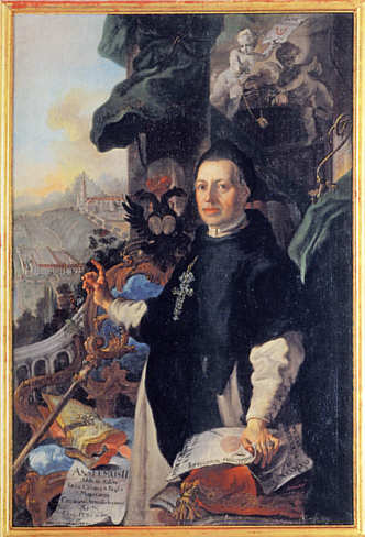 Abt Anselm II. Schwab, Abt des Klosters Salem im 18. Jahrhundert