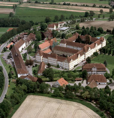 Schloss Salem, Luftbild