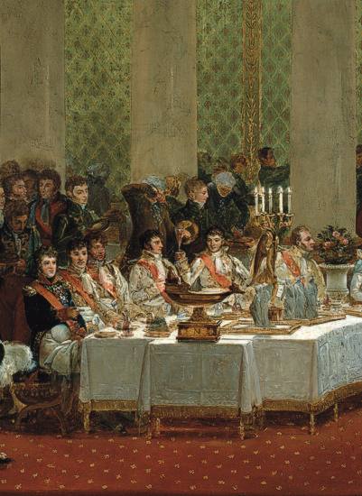 Alexandre Benot Jean Dufay: Hochzeitsbild Napoleon I. mit Marie-Louise von sterreich 1812 (Detail)