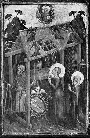 Geburt Christi (Bodenseeschule), ca. 1410