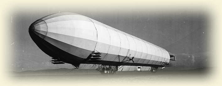 LZ 4 über dem Bodensee, © Archiv der Luftschiffbau Zeppelin GmbH