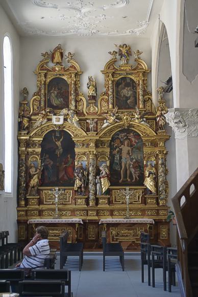 Altar im südlichen Seitenschiff