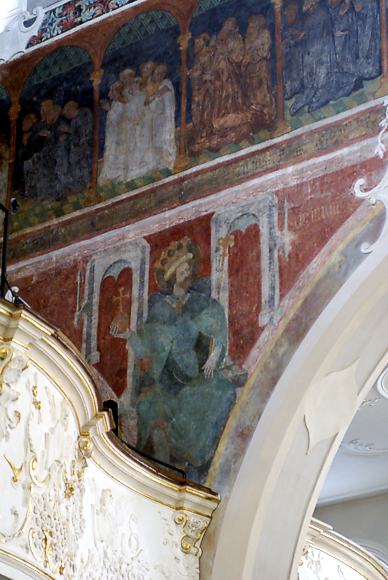 Fresko: Kaiser Sigismund 