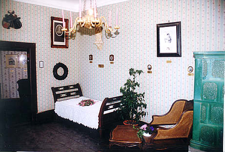 Sterbezimmer der Annette von Droste-Hülshoff
