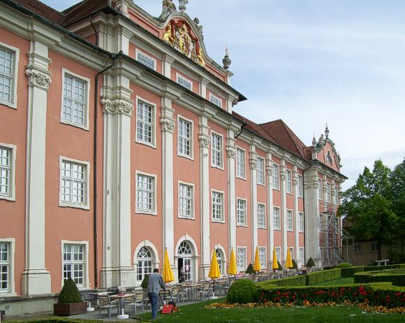 Neues Schloss Meersburg - Gartenfassade