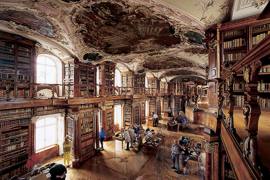 St. Gallen, Bibliothekssaal der Stiftsbibliothek