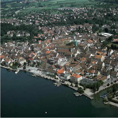 Überlingen, Rathaus und Münster