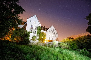 Schloss Wartegg im abendlichen Licht