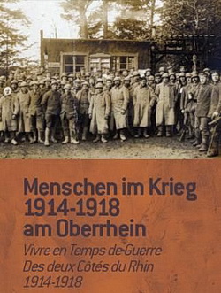 Ausstellungsplakat Menschen im Krieg 1914 - 1918 am Oberrhein