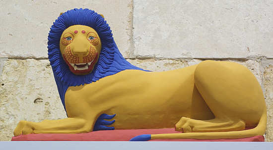 Lwe aus Lutraki  *Protome