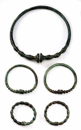 keltischer Bronzeschmuck