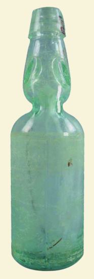 Deutsche Kugelverschlussflasche (Bouteiile à bille) für Limonade. Carspach, Lerchenberg, Zeit des 1. Weltkriegs