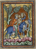   Kopenhagen-Psalter, Detail