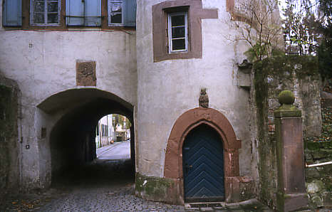 Eingang zur Burg