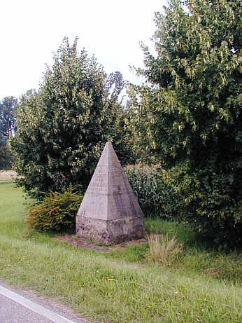Gedenkstein für gefallene preußische Soldaten