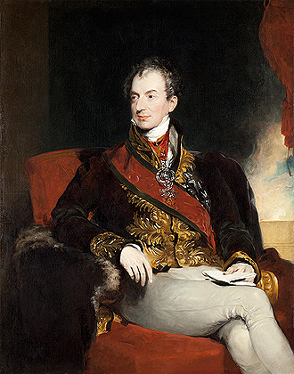 Bild: Thomas Lawrence, Klemens Lothar Wenzel Fürst von Metternich, um 1815. © Fürst von Metternich Winneburg´sche Domäne Schloss Johannisberg –Rheingau, Foto: Stanislaw Chomicki, Wiesbaden