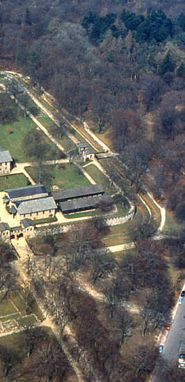 Saalburg-Museum, Luftbild