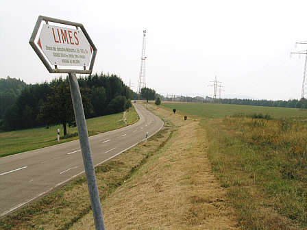Limesverlauf zwischen Welzheim und Pfahlbronn (Rems-Murr-Kreis, Baden-Württemberg)