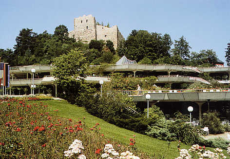 Badenweiler: Kurhaus und Burg