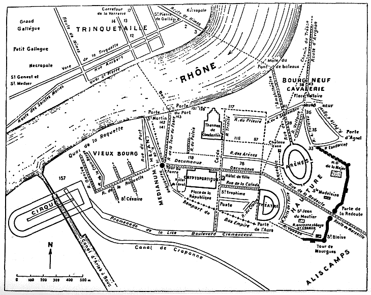 Arles, Plan 