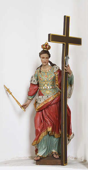 Kaiserin Helena und König David, ehemals in der Heidelberger Franziskanerkirche 