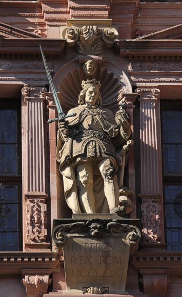 Figur des deutschen Königs Ruprecht von der Pfalz