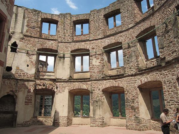 Schloss Heidelberg: Obergeschosse des Apothekerturms