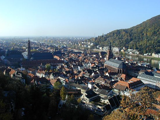 Panoramablick über die Stadt
