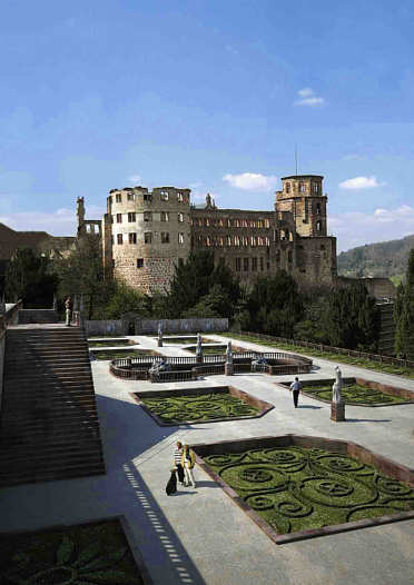 Schlossgarten Heidelberg