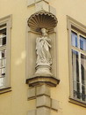 Madonnenstatue in der Hauptstrae