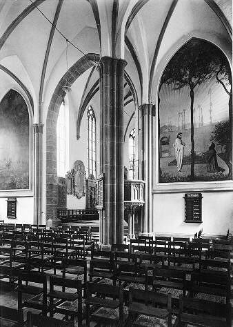 Peterskirche Heidelberg - Hans Thoma, um 1900: Christus als Gärtner