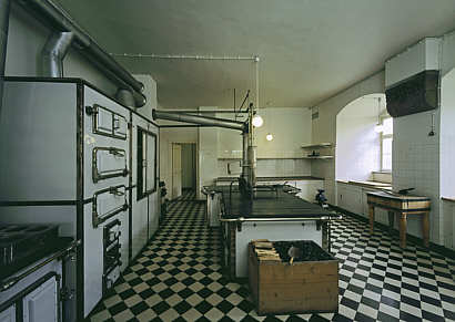 Küche im Schloss Bebenhausen. Bild: SSG/LMZ