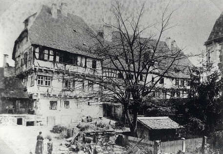 Pfründhaus, Fotografie um  1870