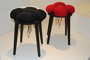 Designer-Stühle nach Bollenhut-Motiv