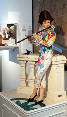 Androide „Flötenspieler“, Franz Oehrlein, Mainz 1988. 