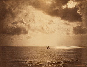 Gustave Le Gray, Brig Upon the Water, 1856. © Staatsgalerie Stuttgart 