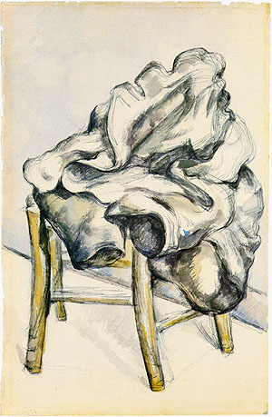 Paul Cézanne: Jacke auf einem Stuhl, 1890–1892. © Privatsammlung