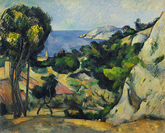 Paul Cézanne: L'Estaque, 1879–1883. © 2016 Digital Image | The Museum of Modern Art | Scala, Florence 