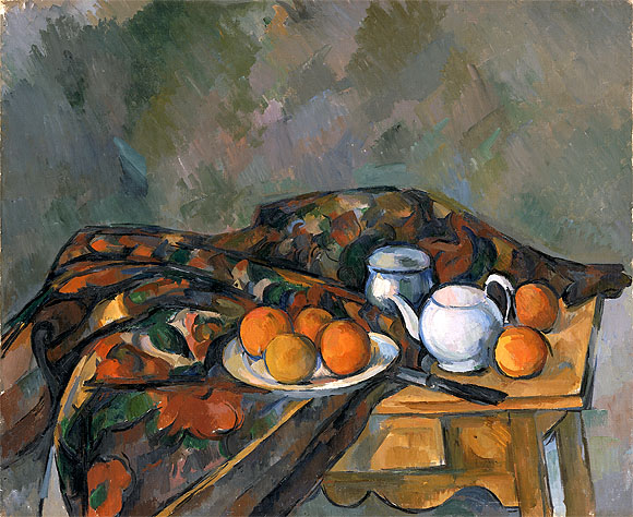 Paul Cézanne: Stillleben mit Teekanne, 1902–1906. © National Museum of Wales