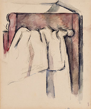 Paul Cézanne: Toilettentisch, um 1900. © Privatsammlung