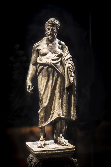 Statuette eines Philosophen, spätes 2. Jh. v. Chr. oder 1. Jh. v. Chr