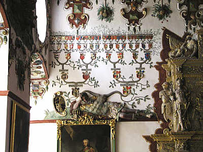 Weikersheim, Stammbaum im Festsaal